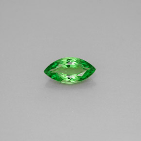 Granada tsavorita verde natural 0,66ct, marquise, VVS-VS