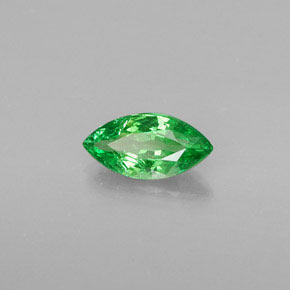 Granada tsavorita verde natural 0,64ct, marquise, VS-SI