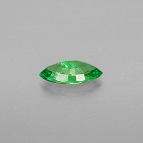 Granada tsavorita verde natural 0,64ct, marquise, VS-SI