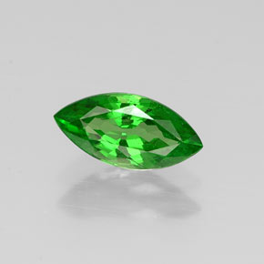 Granada tsavorita verde natural 0,85ct, marquise, VS