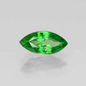 Granada tsavorita verde natural 0,85ct, marquise, VS