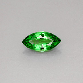 Granada tsavorita verde natural 0,82ct, marquise, VS