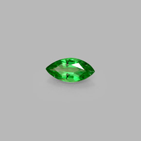 Granada tsavorita verde natural 0,38ct, marquise, VVS-VS
