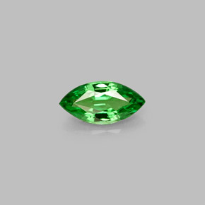 Granada tsavorita verde natural 0,44ct, marquise, VVS-VS