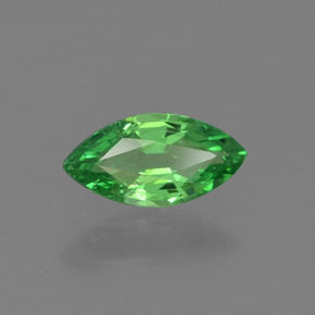 Granada tsavorita verde natural 0,41ct, marquise, VVS-VS