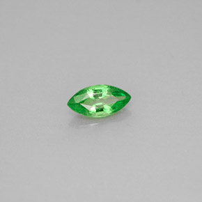Granada tsavorita verde natural 0,42ct, marquise, VS