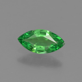 Granada tsavorita verde natural 0,36ct, marquise, VVS-VS