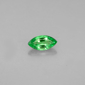 Granada tsavorita verde natural 0,30ct, marquise, VVS-VS