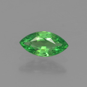 Granada tsavorita verde natural 0,37ct, marquise, VVS-VS