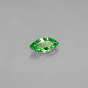 Granada tsavorita verde natural 0,28ct, marquise, VVS-VS