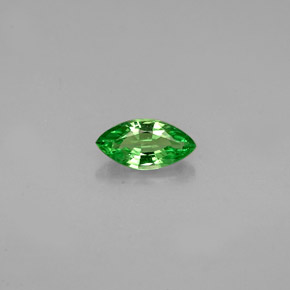 Granada tsavorita verde natural 0,30ct, marquise, VVS-VS