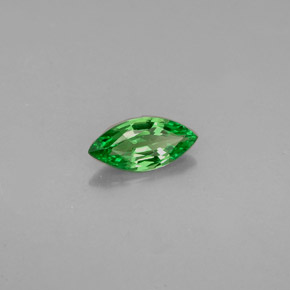 Granada tsavorita verde natural 0,32ct, marquise, VVS-VS