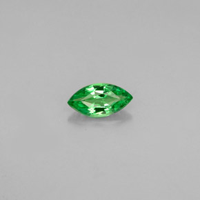 Granada tsavorita verde natural 0,27ct, marquise, VVS-VS