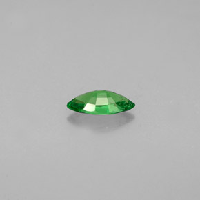 Granada tsavorita verde natural 0,27ct, marquise, VVS-VS