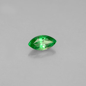 Granada tsavorita verde natural 0,29ct, marquise, VVS-VS