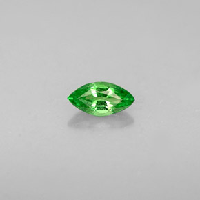 Granada tsavorita verde natural 0,29ct, marquise, VVS-VS