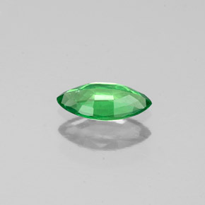 Granada tsavorita verde natural 0,34ct, marquise, VS