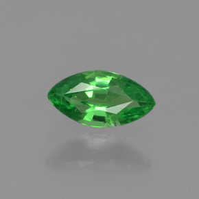 Granada tsavorita verde natural 0,29ct, marquise, VVS-VS