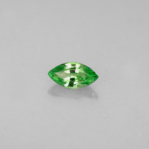 Granada tsavorita verde natural 0,32ct, marquise, VVS-VS