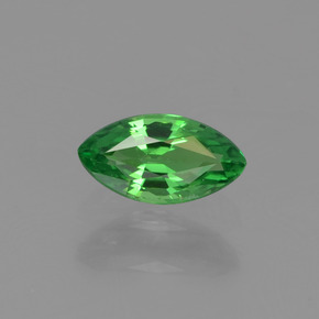 Granada tsavorita verde natural 0,31ct, marquise, VVS-VS