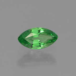 Granada tsavorita verde natural 0,31ct, marquise, VVS-VS