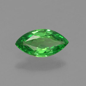 Granada tsavorita verde natural 0,38ct, marquise, VVS-VS