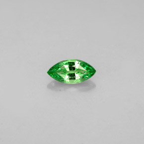 Granada tsavorita verde natural 0,28ct, marquise, VVS-VS