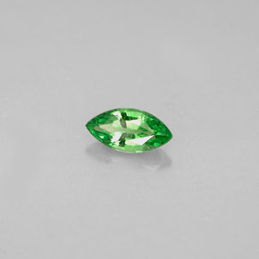 Granada tsavorita verde natural 0,28ct, marquise, VVS-VS