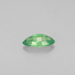 Granada Tsavorita Verde cromado Natural 0.31ct, Marquesa, VVS-VS
