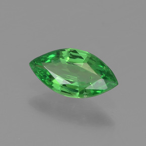 Granada tsavorita verde natural 0,38ct, marquise, VVS-VS