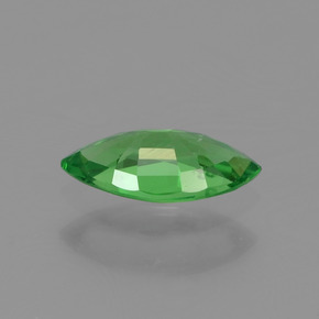 Granada tsavorita verde natural 0,38ct, marquise, VVS-VS