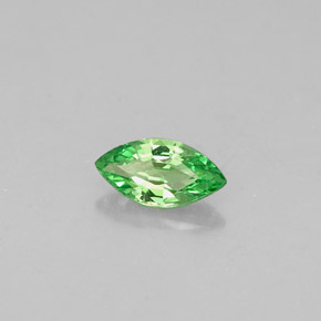 Granada tsavorita verde natural 0,27ct, marquise, VVS-VS