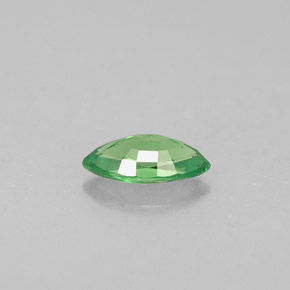 Granada tsavorita verde natural 0,31ct, marquise, VVS-VS