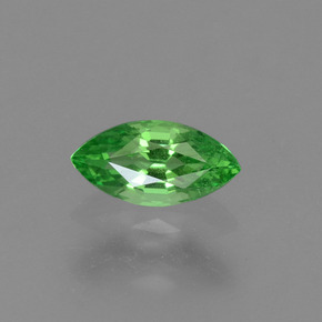 Granada tsavorita verde natural 0,32ct, marquise, VVS-VS
