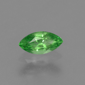 Granada tsavorita verde natural 0,32ct, marquise, VVS-VS