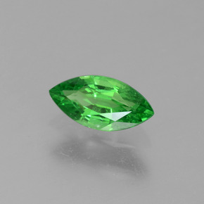 Granada tsavorita verde natural 0,31ct, marquise, VVS-VS