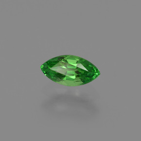 Granada Tsavorita Verde cromado Natural 0.35ct, Marquesa, VVS-VS