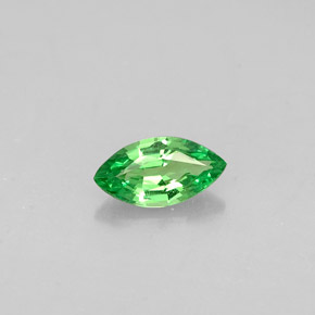 Granada tsavorita verde natural 0,30ct, marquise, VVS-VS
