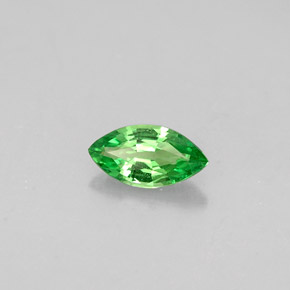 Granada tsavorita verde natural 0,30ct, marquise, VVS-VS