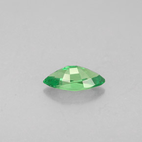 Granada Tsavorita Verde cromado Natural 0.31ct, Marquesa, VVS-VS