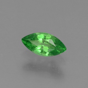 Granada tsavorita verde natural 0,29ct, marquise, VVS-VS
