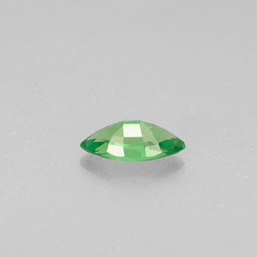 Granada tsavorita verde natural 0,24ct, marquise, VVS-VS