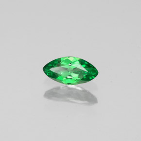 Granada tsavorita verde natural 0,23ct, marquise, VS-SI