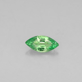 Granada tsavorita verde natural 0,25ct, marquise, VVS-VS