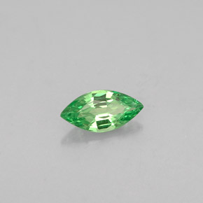 Granada tsavorita verde natural 0,25ct, marquise, VVS-VS