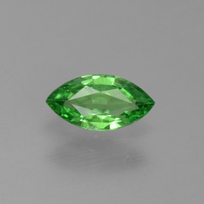 Granada tsavorita verde natural 0,29ct, marquise, VVS-VS