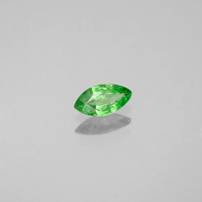 Granada tsavorita verde natural 0,25ct, marquise, SI