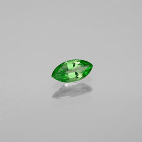 Granada tsavorita verde natural 0,25ct, marquise, VS