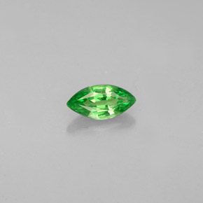 Granada tsavorita verde natural 0,28ct, marquise, VVS-VS
