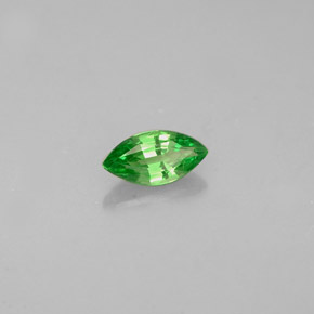 Granada tsavorita verde natural 0,28ct, marquise, VVS-VS